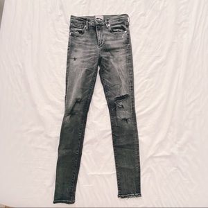 AGOLDE Grey Skinny Jean